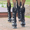 Busse Travel Boots Hind 3D Air Effect Horse thumbnail