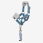 Lemieux Toy Pony Headcollar & Leadrope Vogue Ice Blue