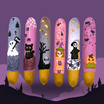 Candy Horse Halloween Sticks