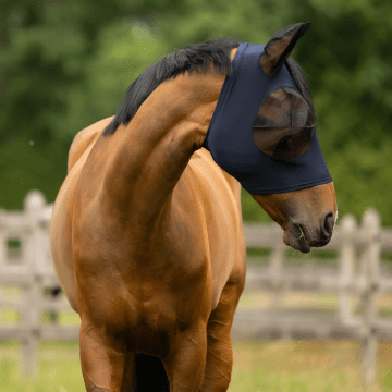 QHP Fly Mask Super bug Grey QHP Fly Mask Super bug Grey
