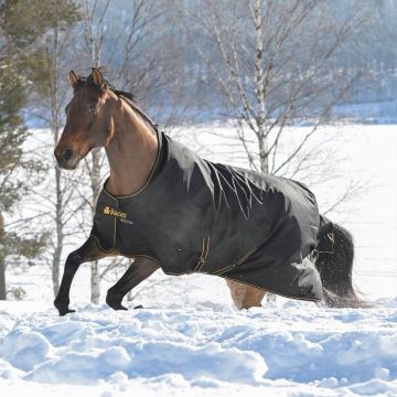 Bucas Irish Turnout High Neck 50 gr Black / Gold 