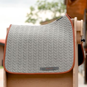 Tapis de selle Dressage Dominick Fishbone Noir