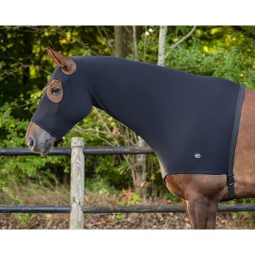 QHP Elastische halsbeschermer met rits