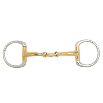 BR Double Jointed Eggbutt Snaffle Soft Contact 14MM 12,5CM TEST VERSION