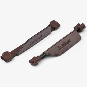 Lemieux Bridle Blinkers Leather Havanna