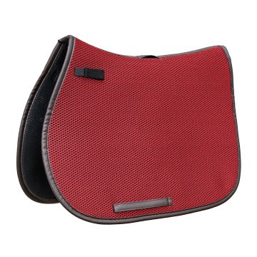 Cal Rei Tapis de Selle Saut d'obstacles Topacio Maroon Red