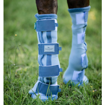 Horseware Fly Boots Set Heather Blue 