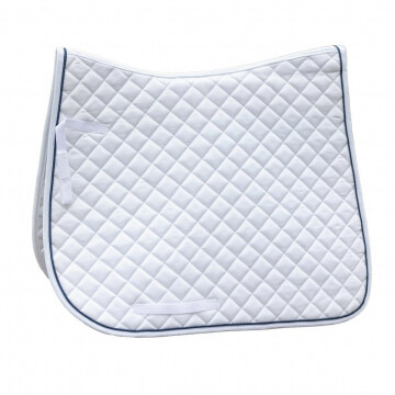 Tapis de selle Dressage Dominick Blanc