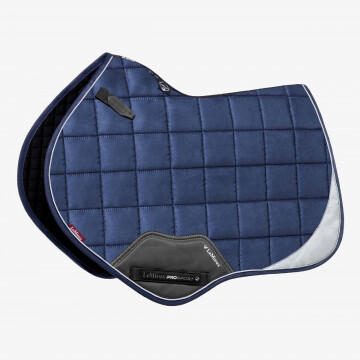 Tapis de CSO Suède Reflective Square Lemieux bleu foncé