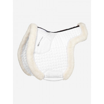 LeMieux Merino+ Hunter Saddle Pad  White