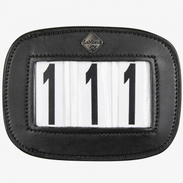 Porte-numéro en cuir Lemieux 