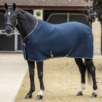 Lemieux Kudos Travel Rug 3D Mesh Navy